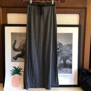 Hive & Honey grey maxi skirt